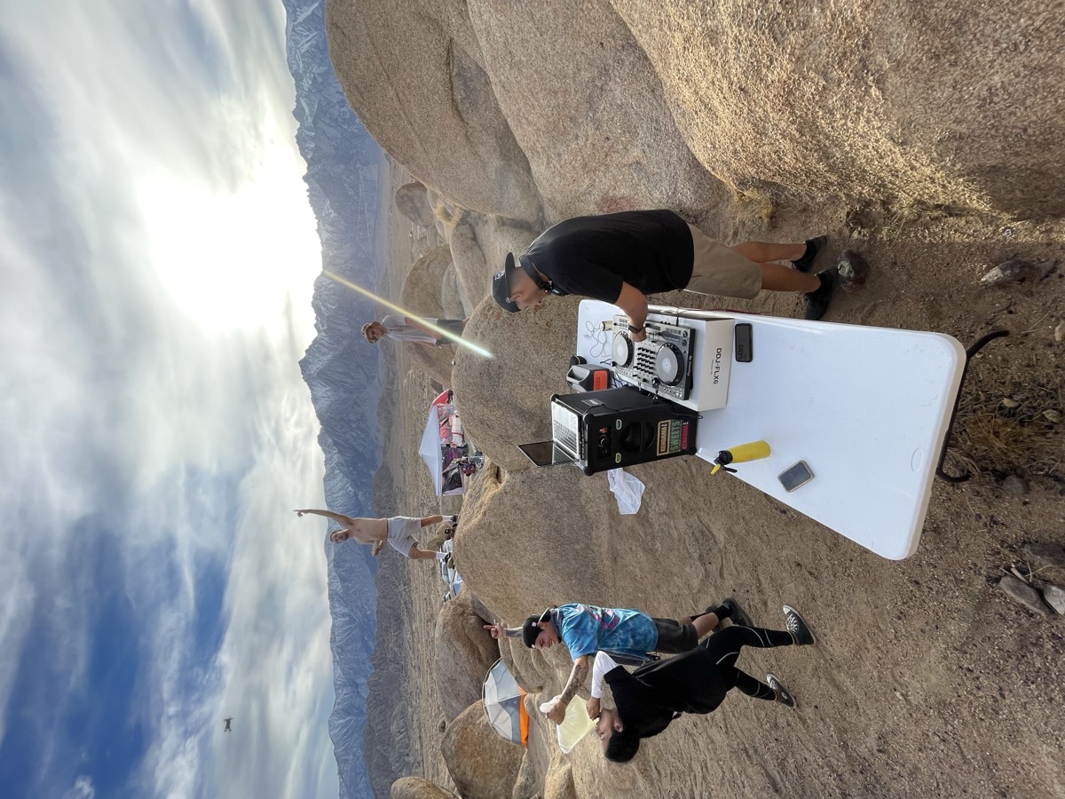 Reeguez Rocks 2021 — the first stage setup